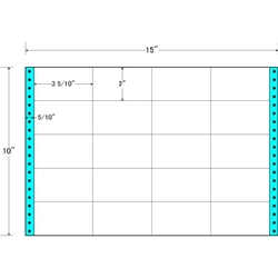 タックフォームラベル 15インチ×10インチ 20面付(1ケース500折)