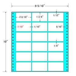 タックフォームラベル 9 5/10インチ×10インチ 18面付(1ケース500折)