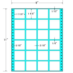 タックフォームラベル 9インチ×11インチ 24面付(1ケース500折)