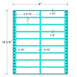 タックフォームラベル 9インチ×10 3/6インチ 18面付(1ケース500折)