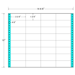 タックフォームラベル 14 4/8インチ×12インチ 32面付(1ケース500折)