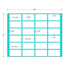 タックフォームラベル 14インチ×11インチ 24面付(1ケース500折)