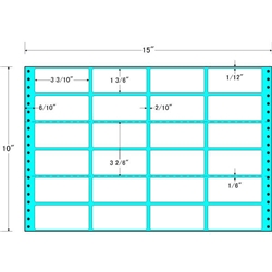 タックフォームラベル 15インチ×10インチ 24面付(1ケース500折)