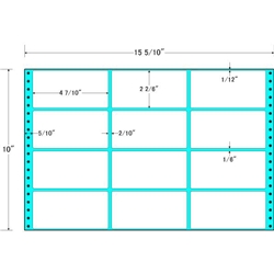 タックフォームラベル 15 5/10インチ×10インチ 12面付(1ケース500折)