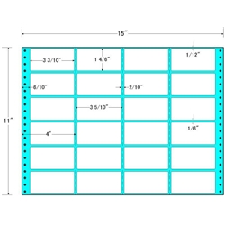 タックフォームラベル 15インチ×11インチ 24面付(1ケース500折)