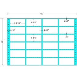 タックフォームラベル 15インチ×10インチ 24面付(1ケース500折)