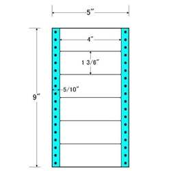 タックフォームラベル 5インチ×9インチ 6面付(1ケース1000折)