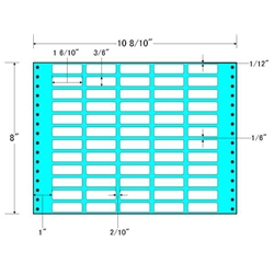 タックフォームラベル 10 8/10インチ×8インチ 60面付(1ケース500折)