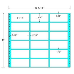 タックフォームラベル 12 5/10インチ×11インチ 18面付(1ケース500折)