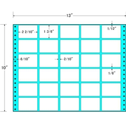 タックフォームラベル 13インチ×10インチ 30面付(1ケース500折)