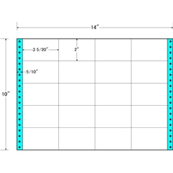 タックフォームラベル 14インチ×10インチ 20面付(1ケース500折)