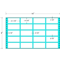 タックフォームラベル 14インチ×8インチ 20面付(1ケース500折)