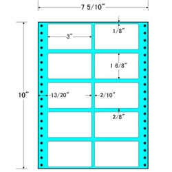 タックフォームラベル 7 5/10インチ×10インチ 10面付(1ケース1000折)