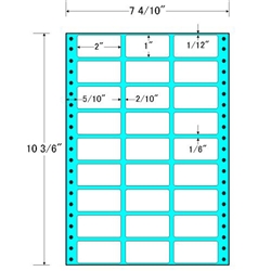 タックフォームラベル 7 4/10インチ×10 3/6インチ 27面付(1ケース1000折)