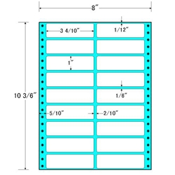 タックフォームラベル 8インチ×10 3/6インチ 18面付(1ケース500折)