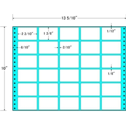 タックフォームラベル 13 5/10インチ×10インチ 30面付(1ケース500折)