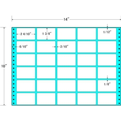 タックフォームラベル 14インチ×10インチ 30面付(1ケース500折)