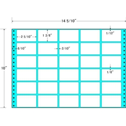 タックフォームラベル 14 5/10インチ×10インチ 30面付(1ケース500折)