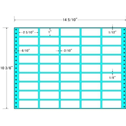 タックフォームラベル 14 5/10インチ×10 3/6インチ 45面付(1ケース500折)