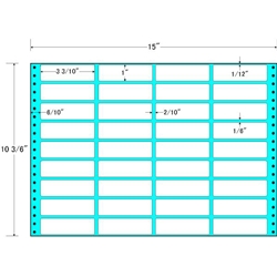 タックフォームラベル 15インチ×10 3/6インチ 36面付(1ケース500折)