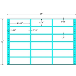 タックフォームラベル 15インチ×10インチ 18面付(1ケース500折)
