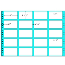 タックフォームラベル 14インチ×10インチ 20面付(1ケース500折)