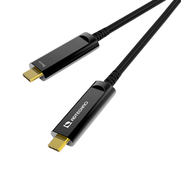 10Gbps対応光ファイバUSBケーブル C-C 15m