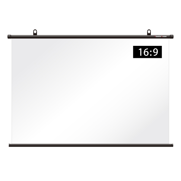 タペストリータイプ リア投影スクリーン ワイド60インチ