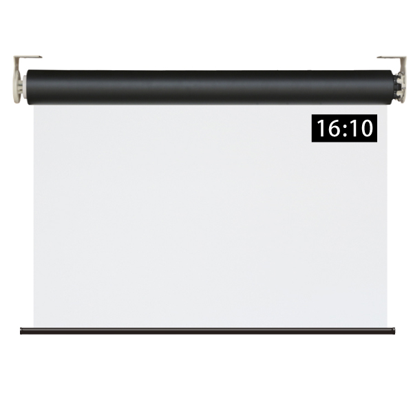 遠距離操作壁リモコン電動スクリーン 16:10 100インチ