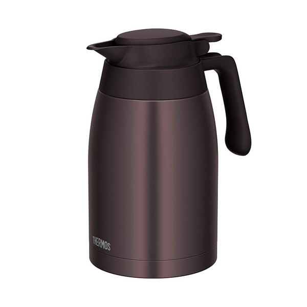 ステンレスポット 1.5L ブラウン