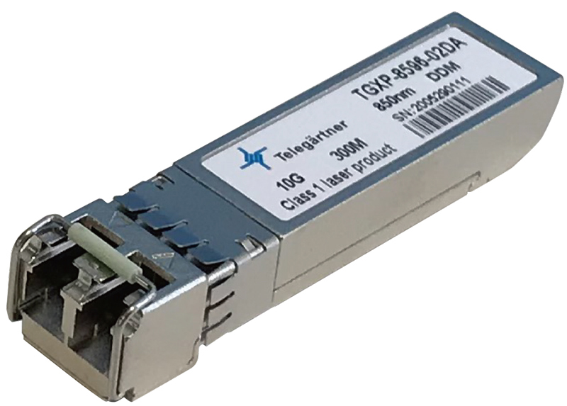 SFPモジュール 10Gbps(SR) MM LC 850 300m -40～85