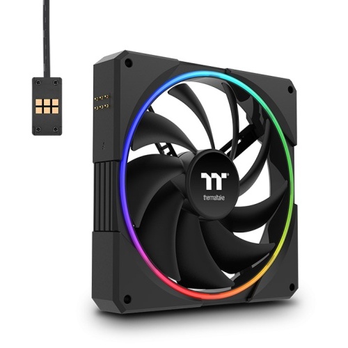 PCケースファン TS140 EX RGB 3Pack Fan Black