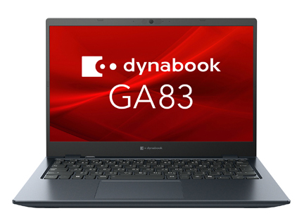 dynabook GA83/XY（AMD Ryzen5 7530U/16GB/SSD512GB/ODD無/Win11Pro 24H2/Office無/13.3）