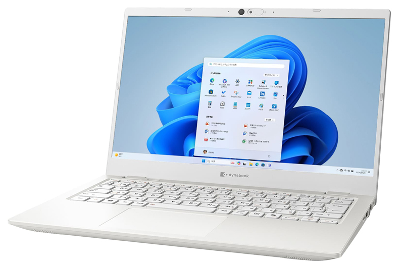 dynabook G8/Y (Core i7-1360P/16GB/SSD・512GB/ODD無/Win11Home 24H2/365 Basic＋Office H&B 2024/13.3型/パールホワイト）