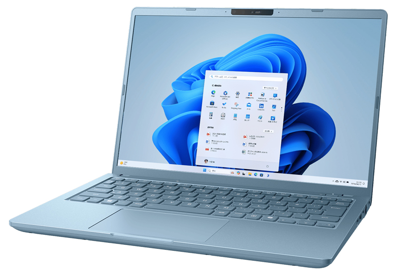 dynabook G8/Z （Core Ultra 7 155U/16GB/SSD・512GB/ODD無/Win11Home 24H2/365 Basic＋Office H&B 2024/13.3型/セレストブルー）