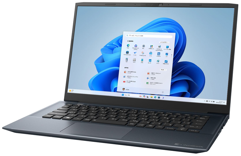dynabook M7/X （Core i7-1360P/16GB/SSD・512GB/ODD無/Win11Home/365 Basic＋Office H&B 2021/14.0型/オニキスブルー）