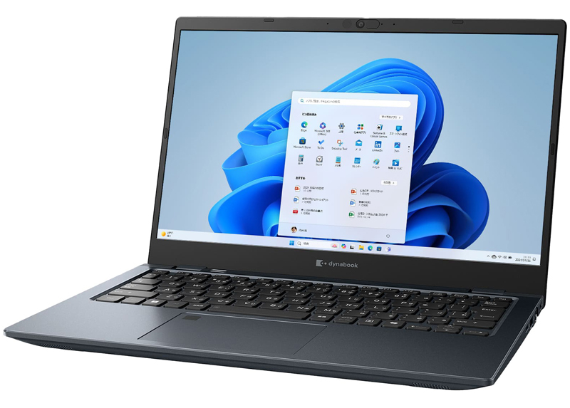 dynabook GS5/Y (Core i5-1334U/16GB/SSD・256GB/ODD無/Win11Home 24H2/365 Basic＋Office H&B 2024/13.3型/オニキスブルー）