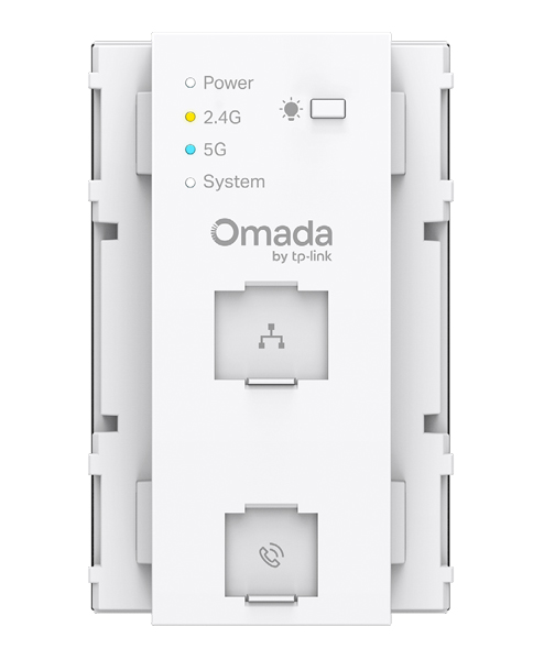 AX1800 コンセント埋め込み型Wi-Fi 6アクセスポイント