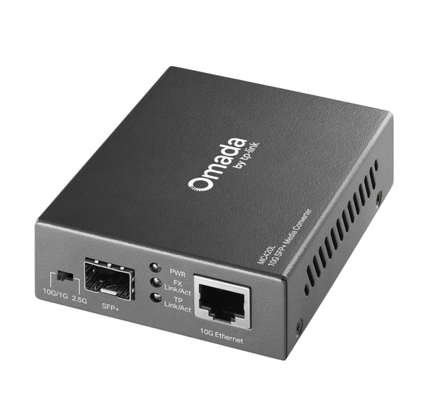 Omada 10G/マルチギガビット SFP+メディアコンバーター