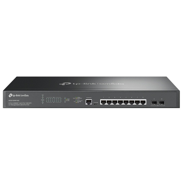Omada 2.5G PoE+ポート×8＆10G SFP+スロット×2 L2+マネージスイッチ