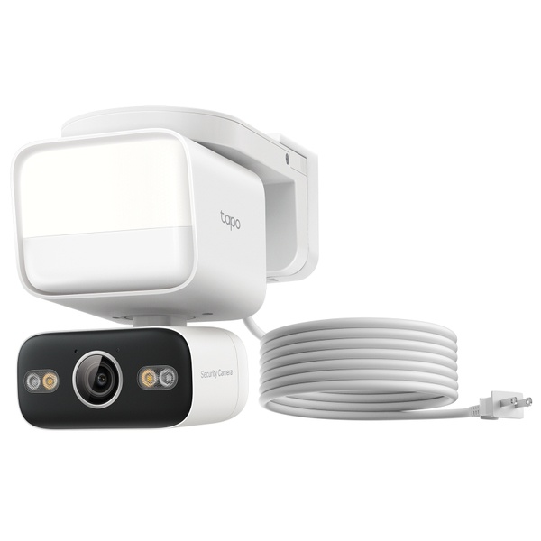 センサーライト付き屋外パンチルトセキュリティカメラ