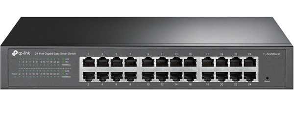 ギガビットポート×24 イージースマートスイッチ（ラックマウント対応）