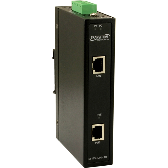 産業用 1ポート ミッドスパン PoE+ インジェクタ