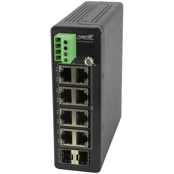 (8)10/100/1000BASE-T PoE/PoE+(RJ-45)[100m] (2)100/1000 SFP（空き）