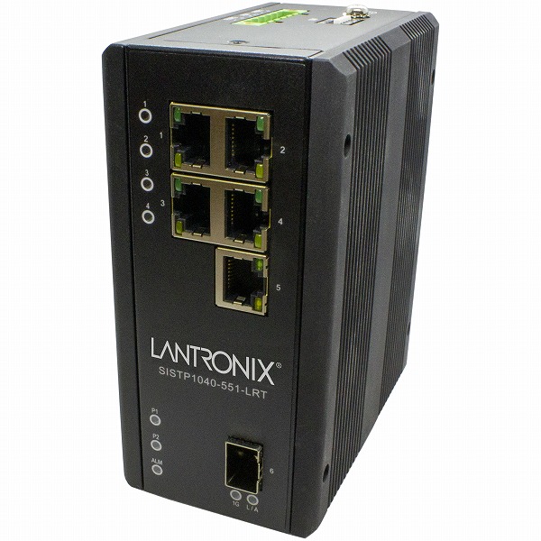 アンマネージド強化ギガビット イーサネット PoE++ スイッチ (4)10/100/1000Base-T PoE++ ポート + (1) 10/100/1000Base-T ポート + (1) 100/1000Base-X SFP スロット