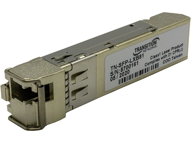 Gigabit Ethernet SFP 1000BASE-LX/LC/シングルモード/TX1510nmRX1590nm/80km