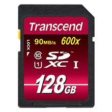 SDXCカード 128GB Class10 UHS-I 600x (Ultimate)