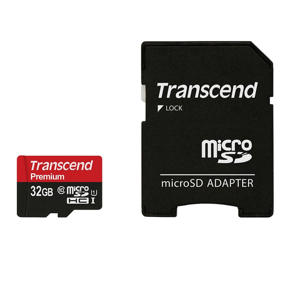 microSDHCカード Class10 UHS-I U1 32GB (SDカード変換アダプタ付き)