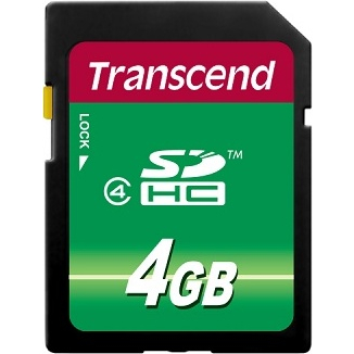 SDHCカード Class4 4GB