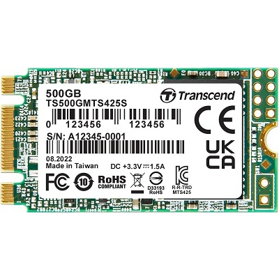内蔵SSD 425S SATA-III 6Gb/s M.2 Type 2242 500GB
